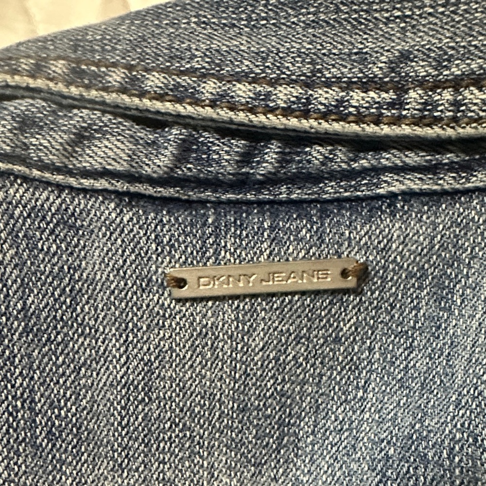 DKNY Blue Jean Jacket - Picture 5 of 5